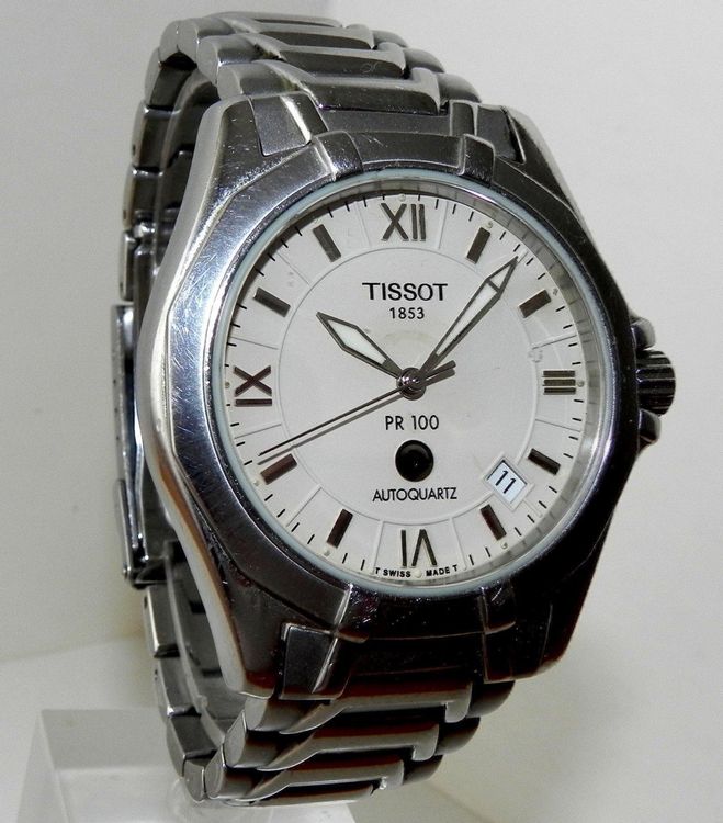 TISSOT PR100 AUTOQUARTZ STAHL HERREN Uhr Acheter sur Ricardo