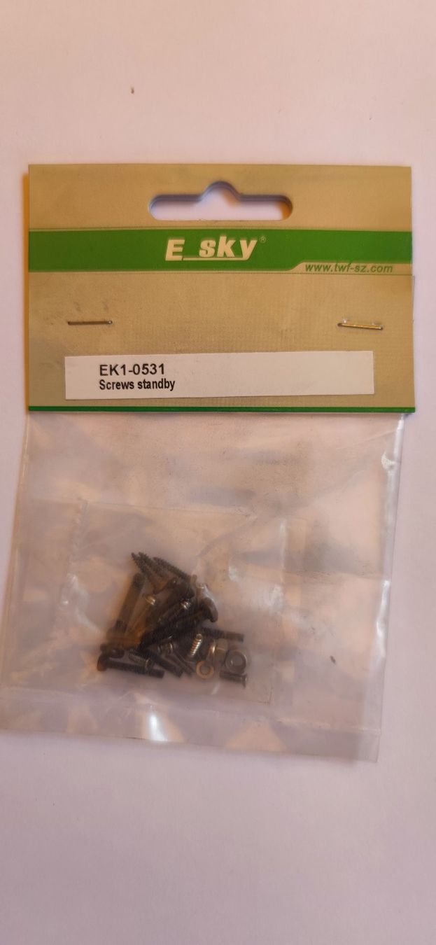 Modellismo RC: Schrauben Set E-Sky EK1-0531 – Nuovo e nell'imballaggio originale da Wollerau venduto da Holos
