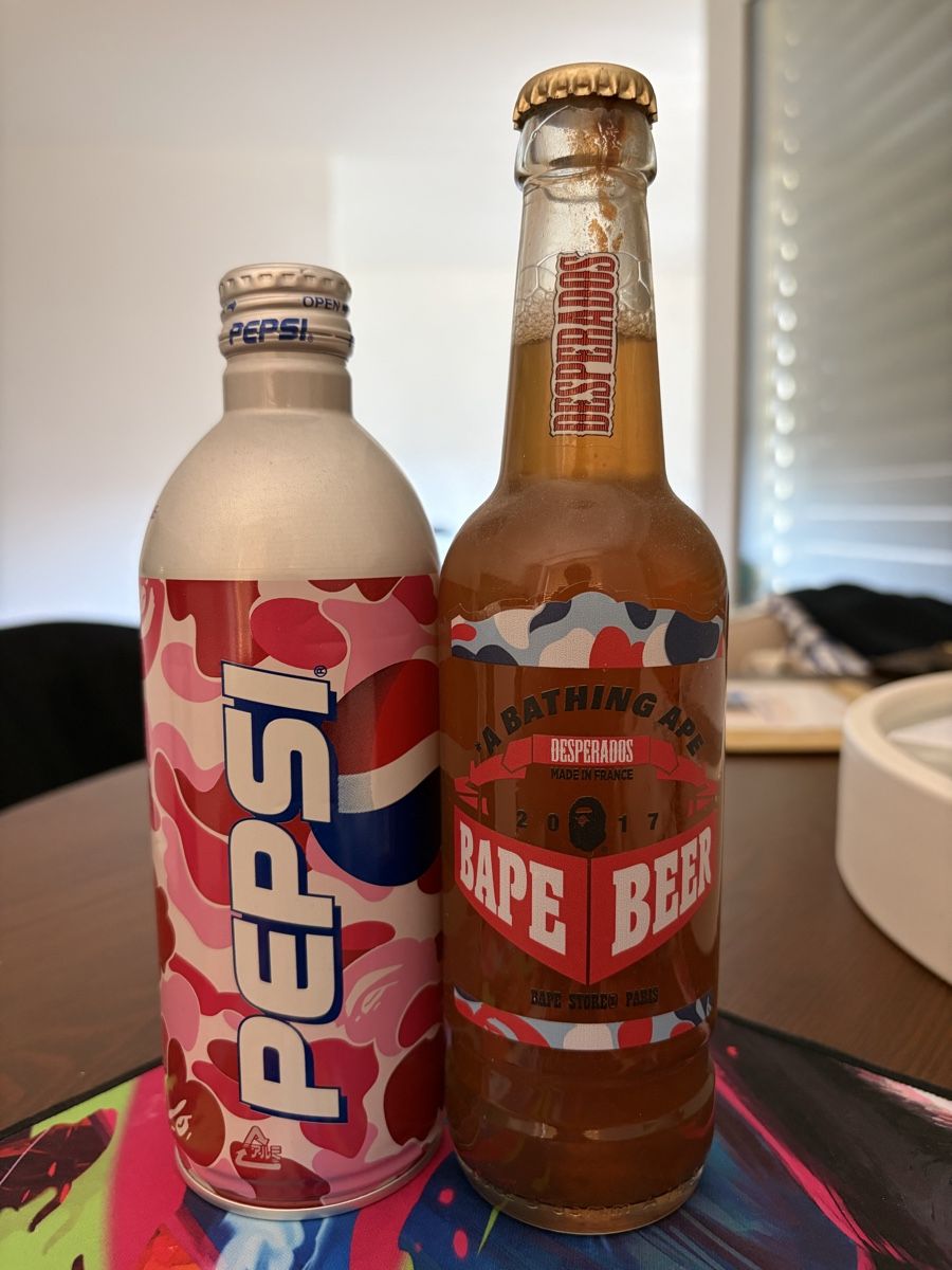 Autres articles pour la maison: Bape x Pepsi / Bape x Desperados – Neuf avec emballage d'origine à Morges par Laoukdez
