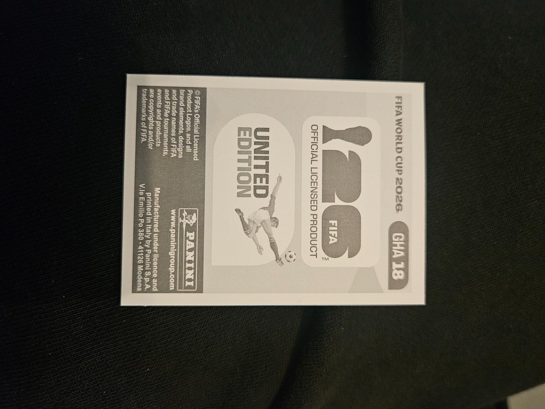 Panini Cartes à collectionner: GHA18 – D'occasion à Würenlingen par Dinli 1