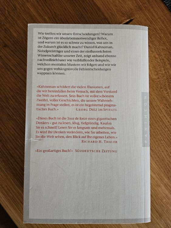 Schnelles Denken, langsames Denken Kahneman Kaufen auf Ricardo