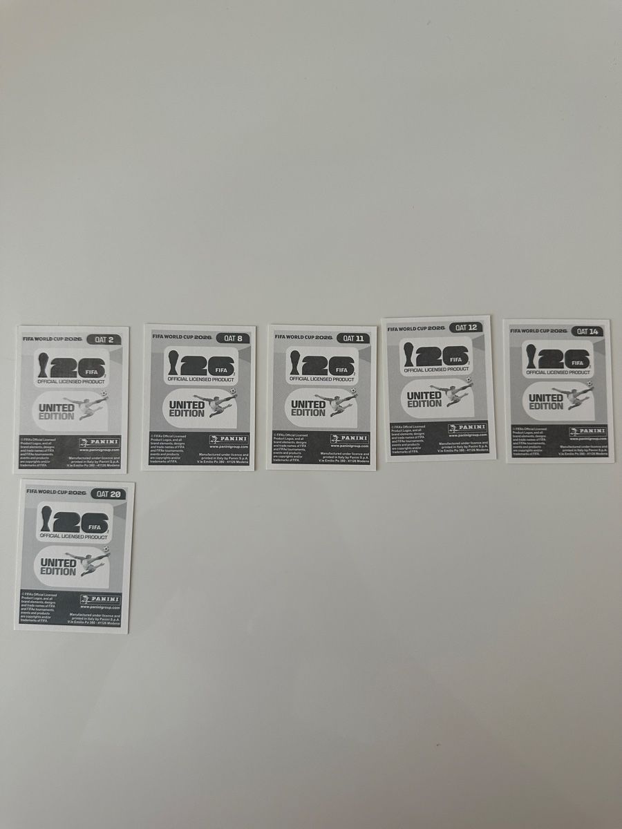 Panini Carte collezionabili: PANINI WM 2026 verschiedene Bilder KATAR – Nuovo (secondo la descrizione) da Meggen venduto da Carina5555 1