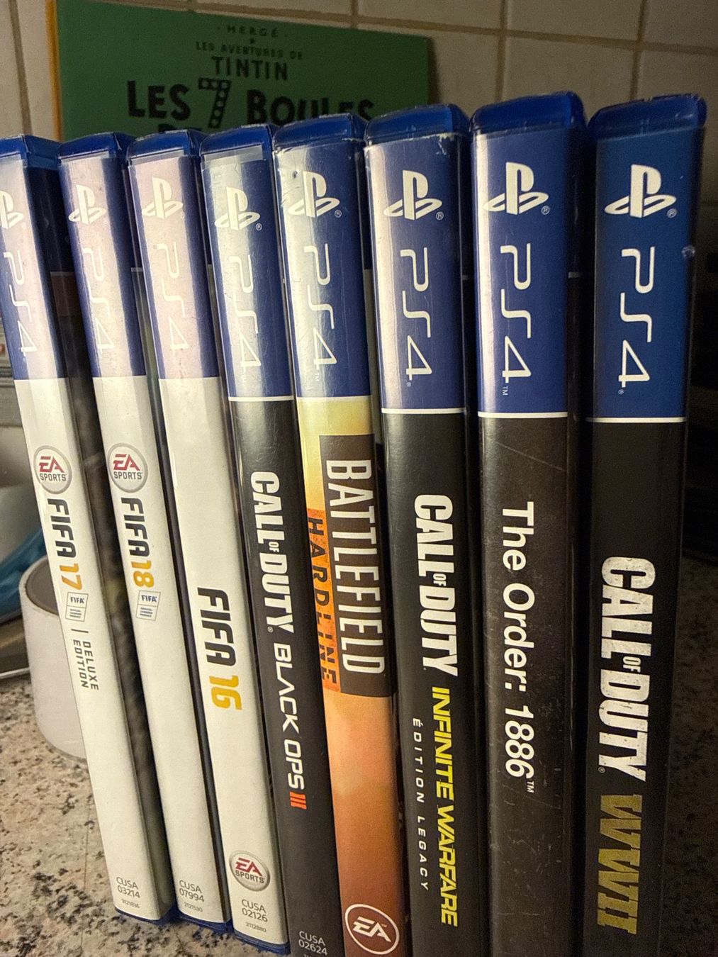 Sony Jeux: Lot jeux ps4 – D'occasion à St imier par sav_bjf9