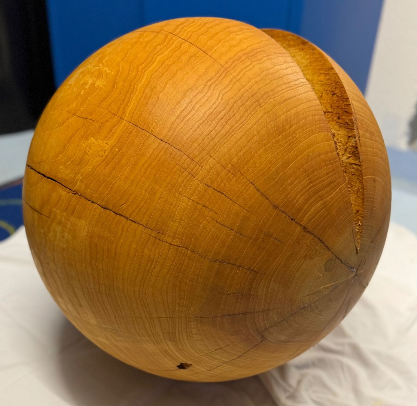 Articoli in legno: Holzkugel Esche; 52 cm; geölt – Nuovo (secondo la descrizione) da Wildberg venduto da Melramos04 8