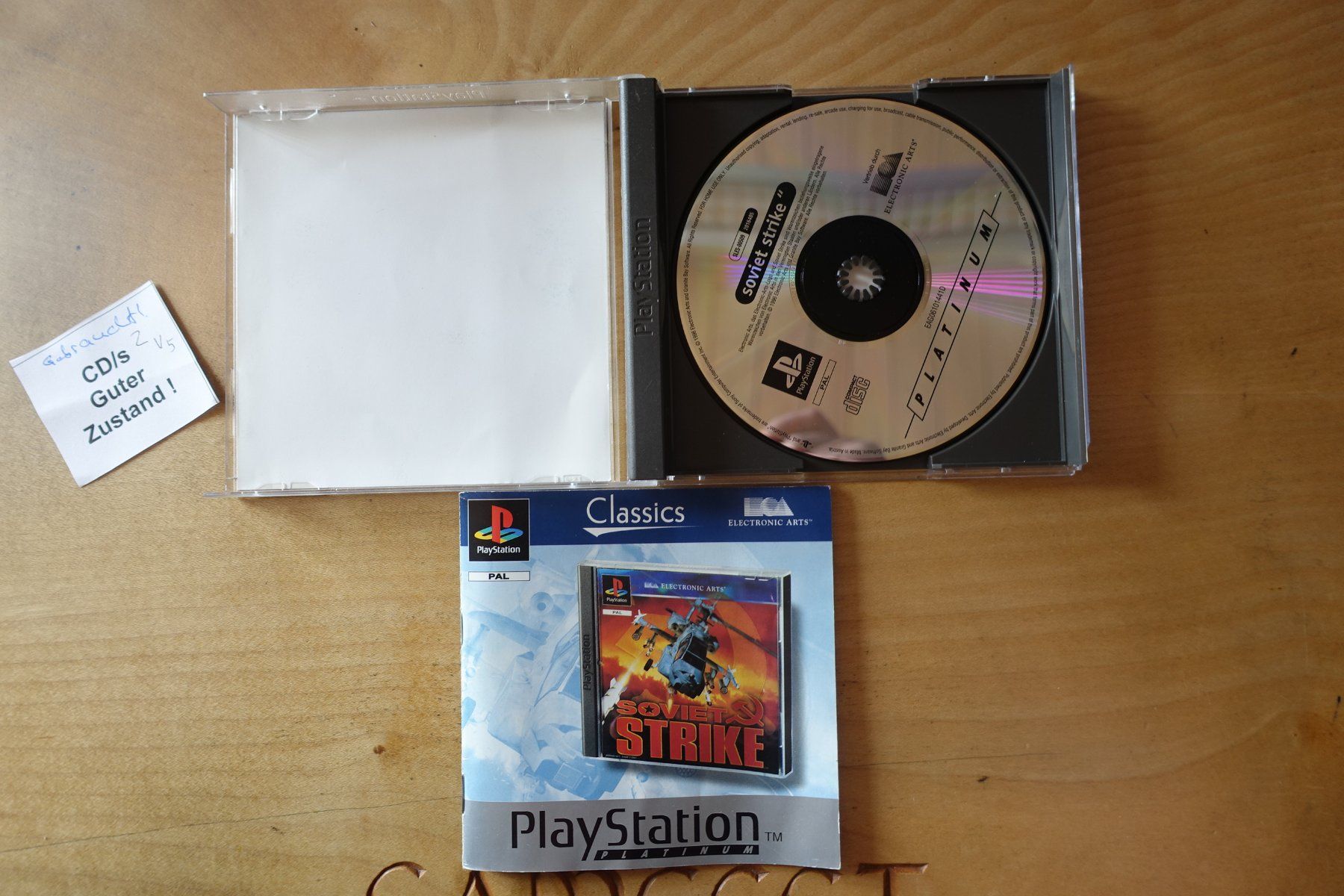 Sony Spiele: Soviet Strike (Platinum) – Gebraucht aus Steinach von Gamecet 4