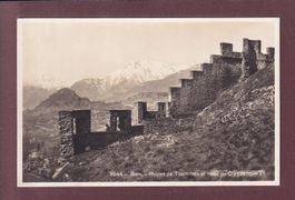 SION - Ruines de Tourbillon - Haut de Cry