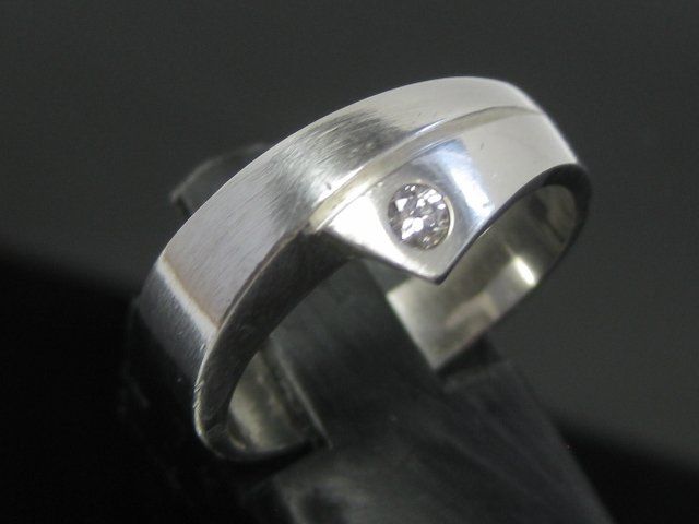 Anelli: Silber Ring 925 + MP Zirkonia / Gr. 58 – Usato da Ermatingen venduto da Decovin 2