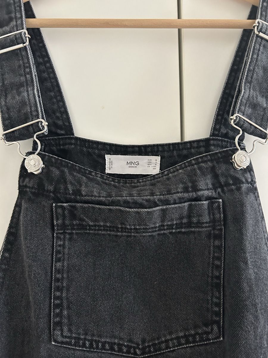 Mango Vestiti: Jeans-Latzkleid, Gr. S, Schwarz, Mango – Usato da Zürich venduto da Lolaa123 1