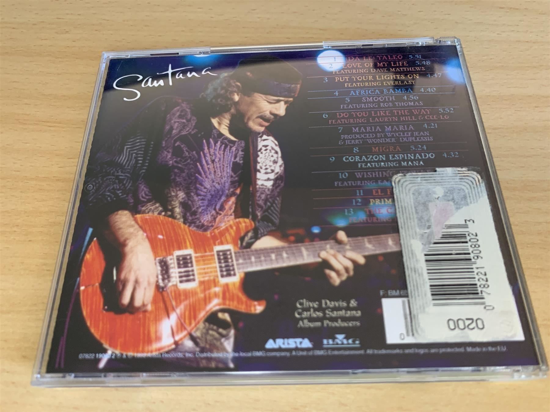 CDs: Santana – Supernatural – Gebraucht aus Rikon im Tösstal von Alpenmutz 1