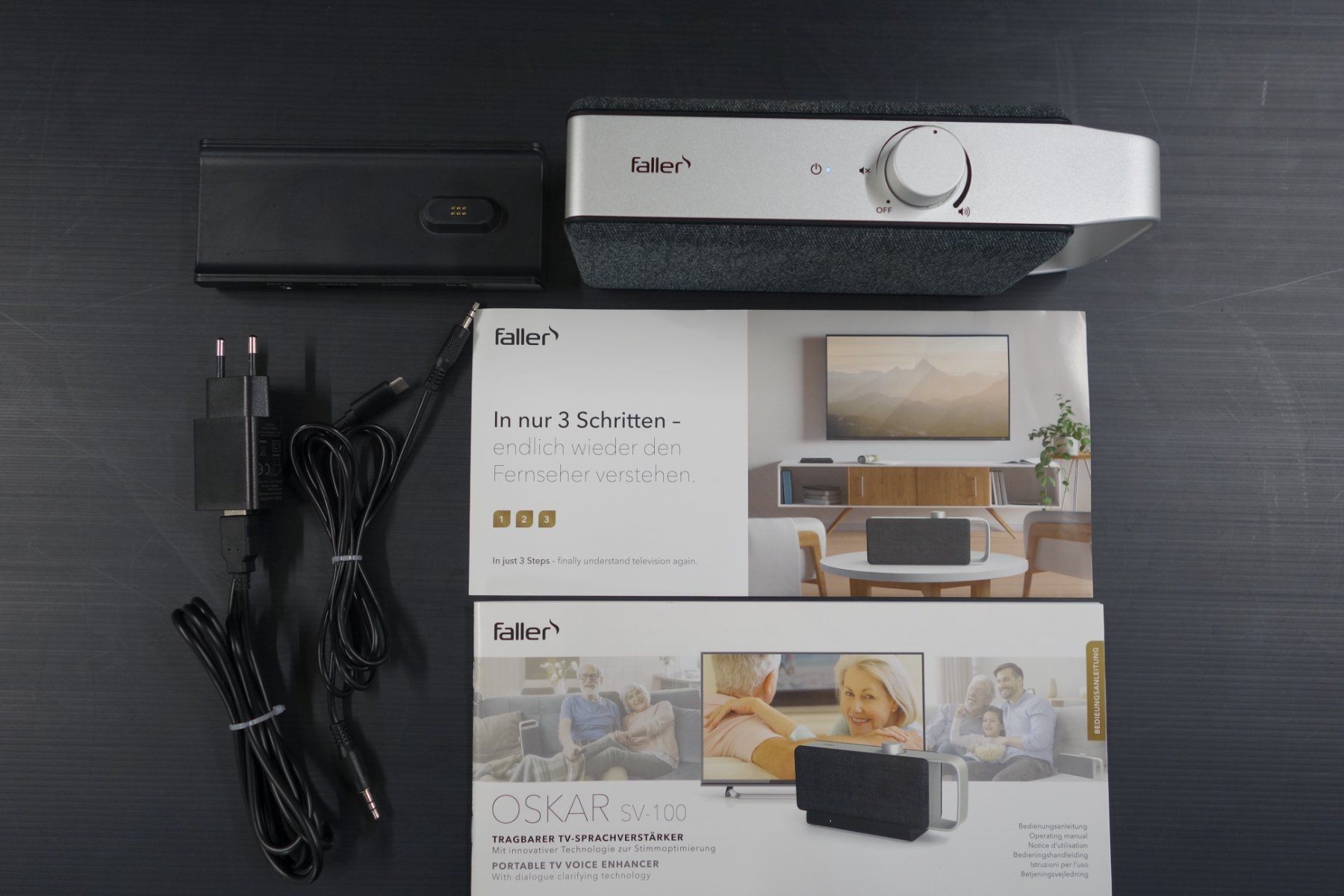 Amplificatori: Faller OSKAR SV-100 TV-Sprachverstärker – Usato da Basel venduto da bk_brockibasel 1