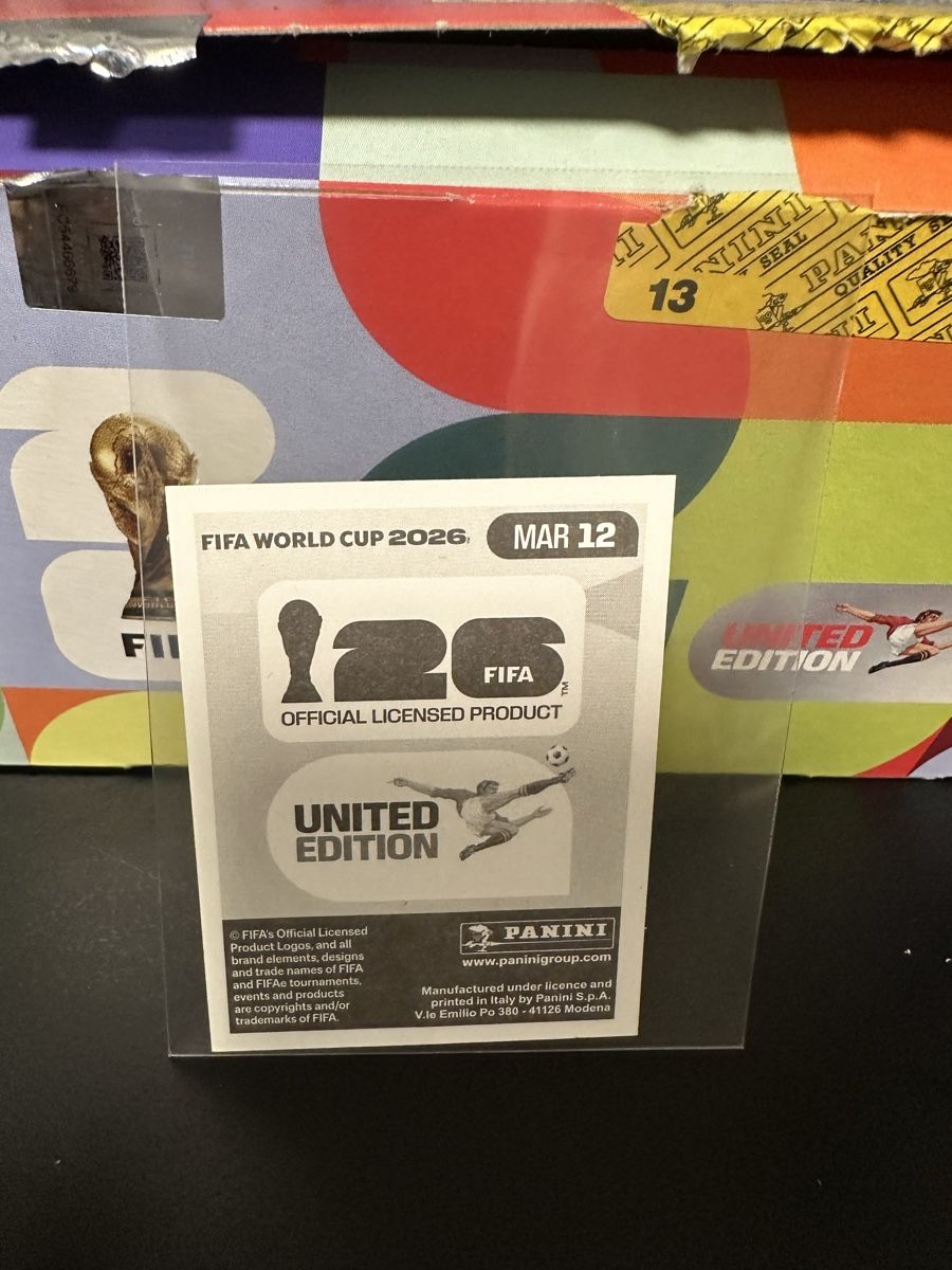 Panini Carte collezionabili: MAR 12 - Panini WM 2026 – Nuovo (secondo la descrizione) da Kreuzlingen venduto da Bes-GamingCollection 1