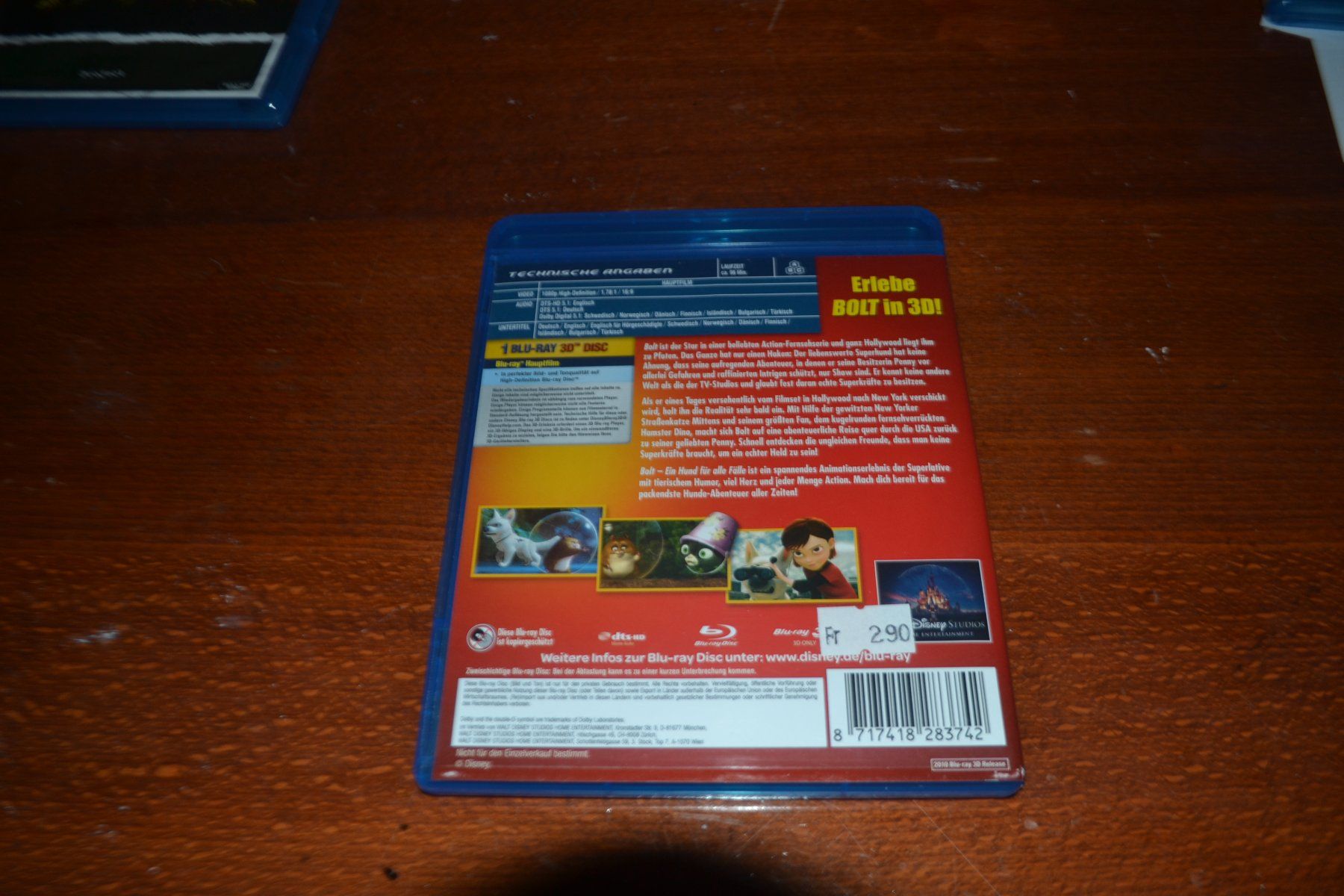 Tutti i DVDs: Bolt in 3D – Usato da Laupen ZH venduto da chefdom 1