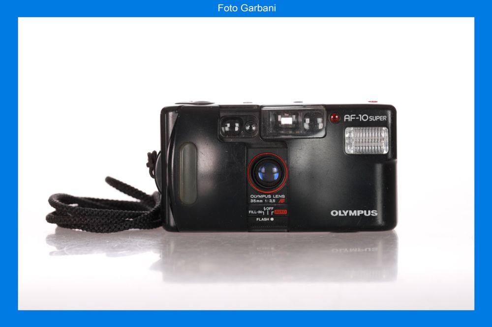 Appareil Photo Jetable Olympus AF-10 Super - 35mm - Argentique - Testé Et Fonctionne