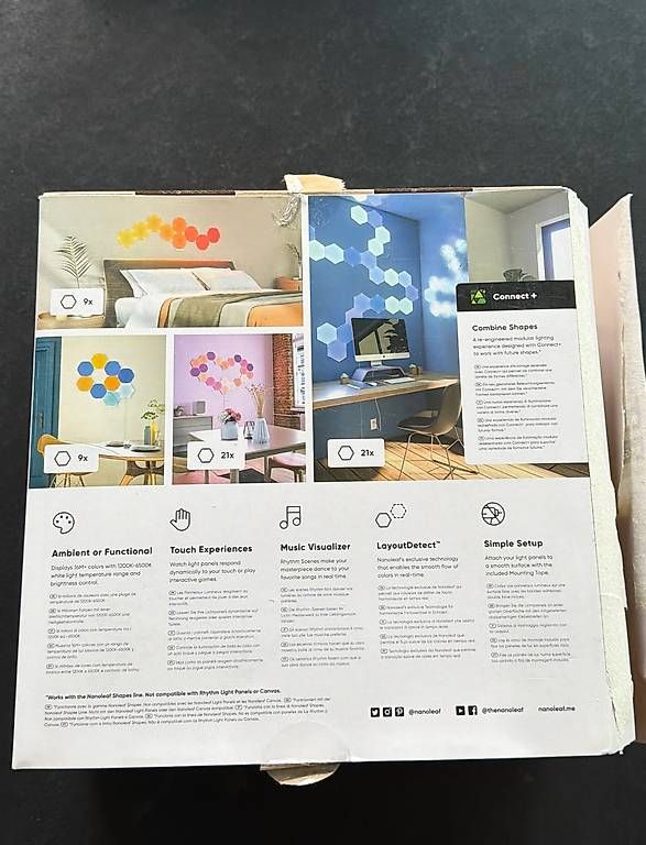Nanoleaf Lampen: Nanoleaf Hexagons Starter Kit – Neu und originalverpackt aus Oensingen von ale_b9cn 1