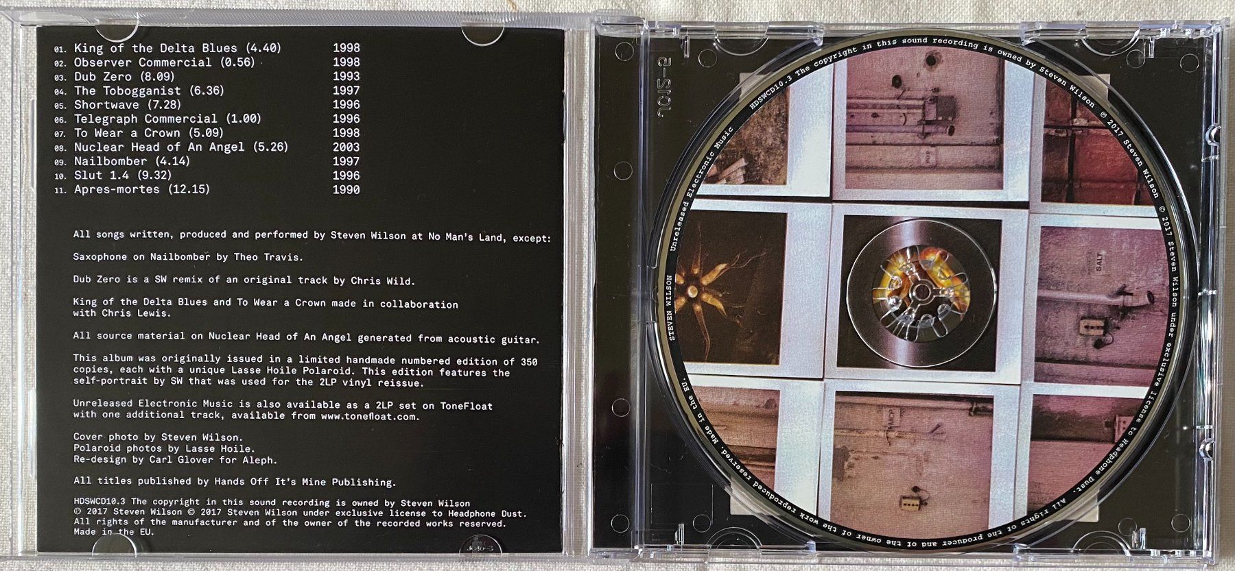 CD: Steven Wilson - Unreleased Electronic Music CD 2004 – Nuovo (secondo la descrizione) da Forch venduto da xtcpiemont 2