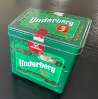 Dose UNDERBERG Büchse viereckig Blechdose Sammler Deko
