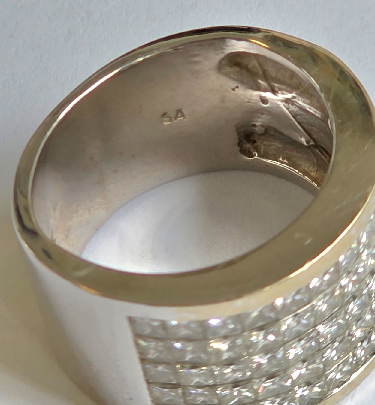 Bagues: Weissgoldring Diamanten – Neuf (Voir description) à Zürich par adriben 9