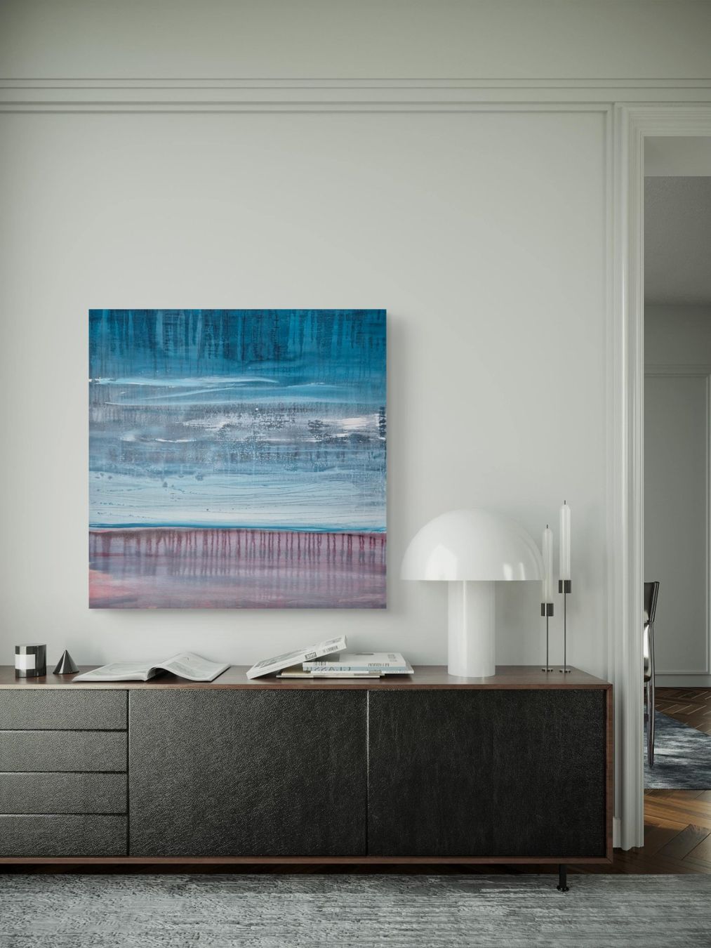 Gemälde: Originales abstraktes Bild 80x80x3cm – Neu (gemäss Beschreibung) aus Urdorf von Contra8 1