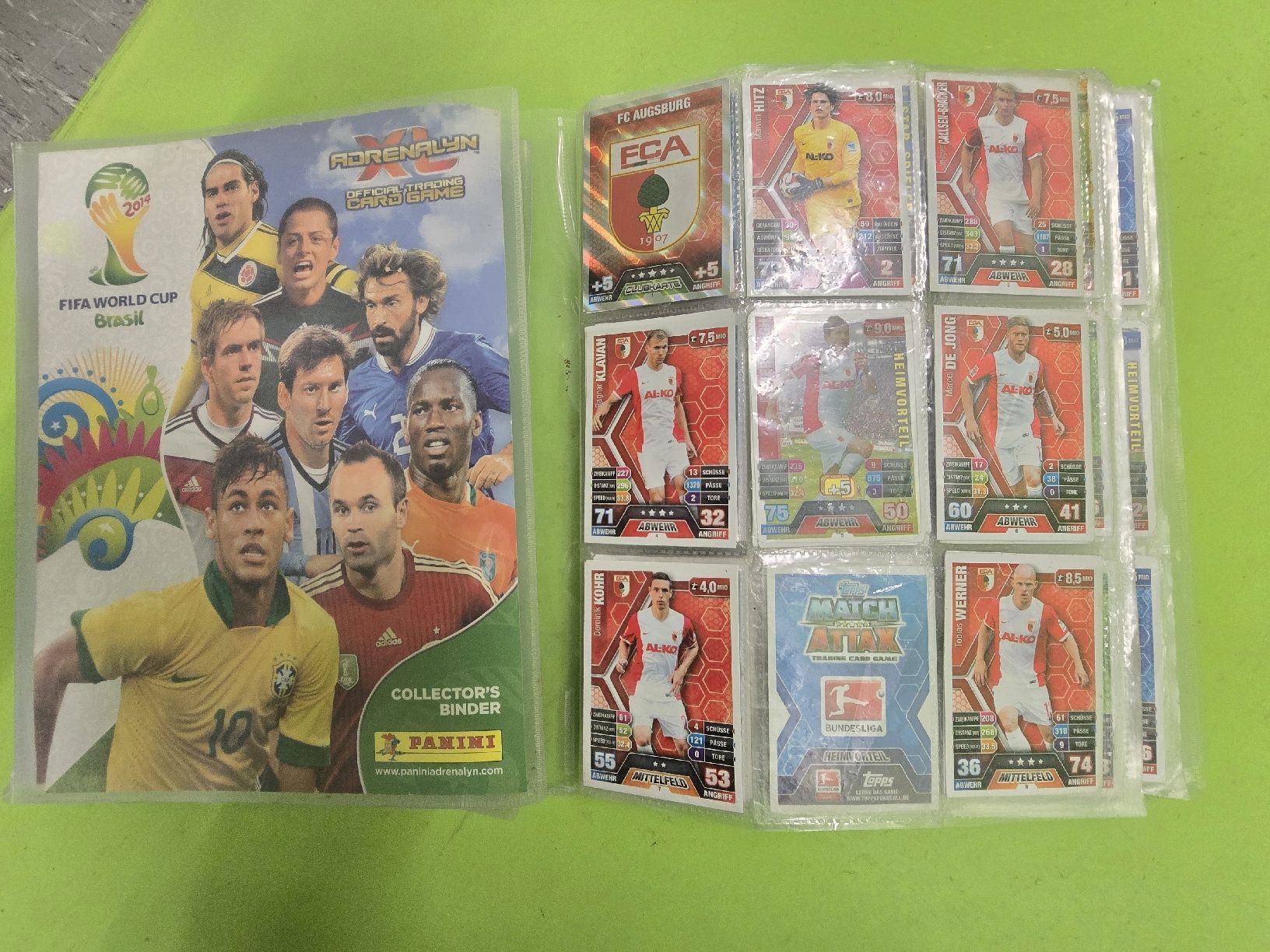Album: Panini Album 2014 schickt Trading Card – Usato da Neuenkirch venduto da bachforelle06 1