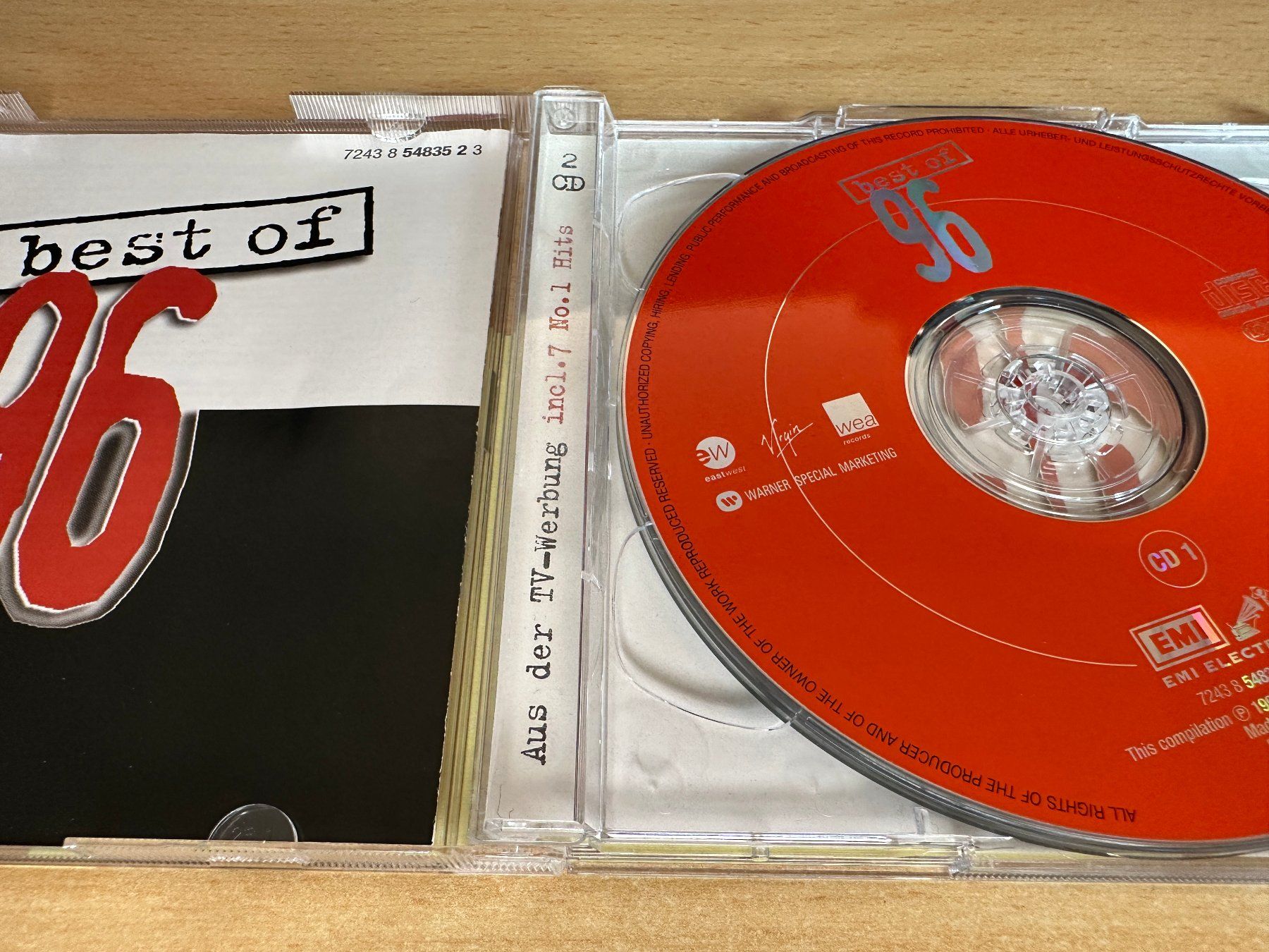 CDs: Various – Best Of '96 - 2 CD – Gebraucht aus Rikon im Tösstal von Alpenmutz 2