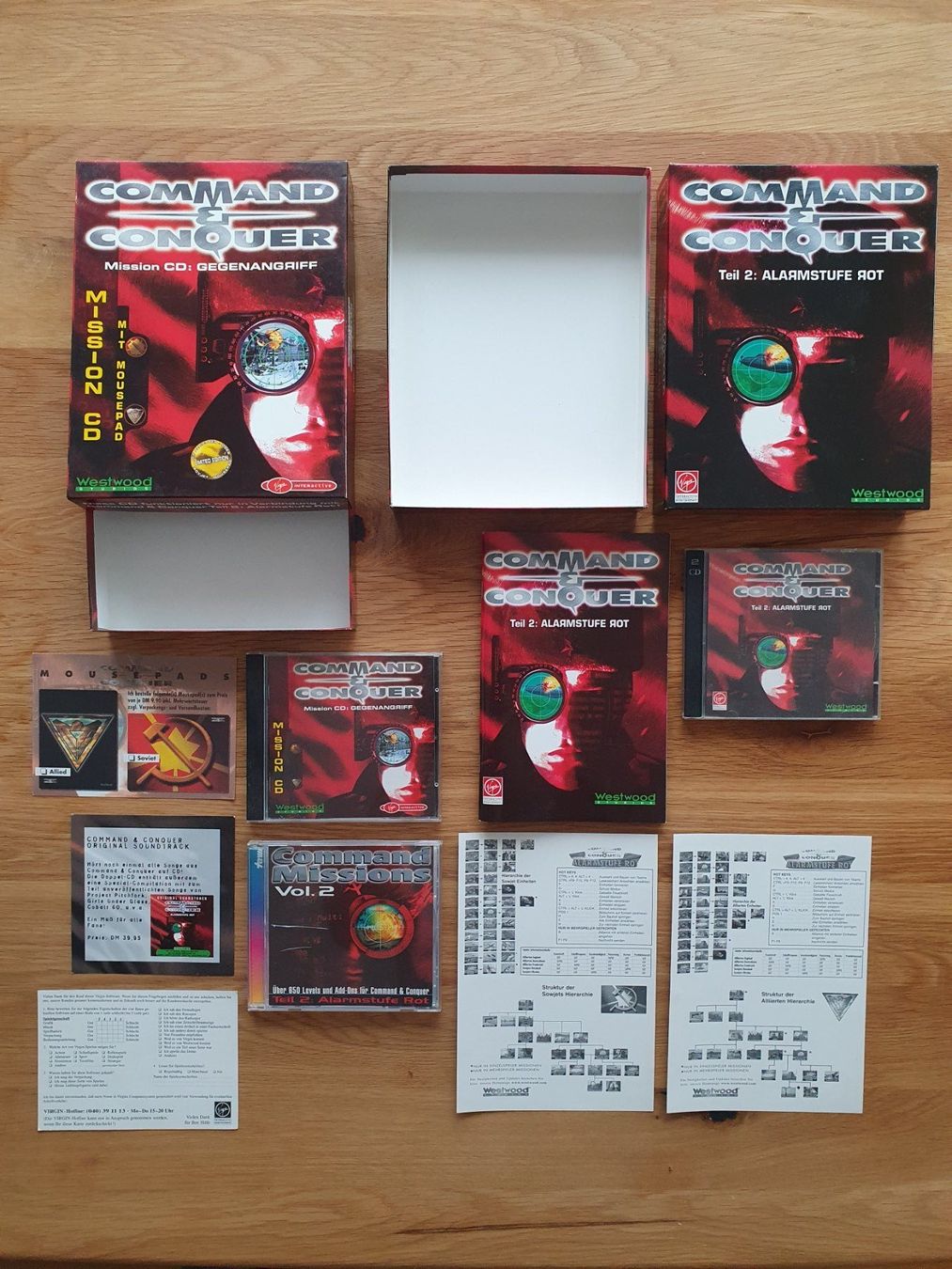 Spiele: PC Game Command & Conquer: Alarmstufe Rot 2 Bundle Big Box – Gebraucht aus Greifensee von  3