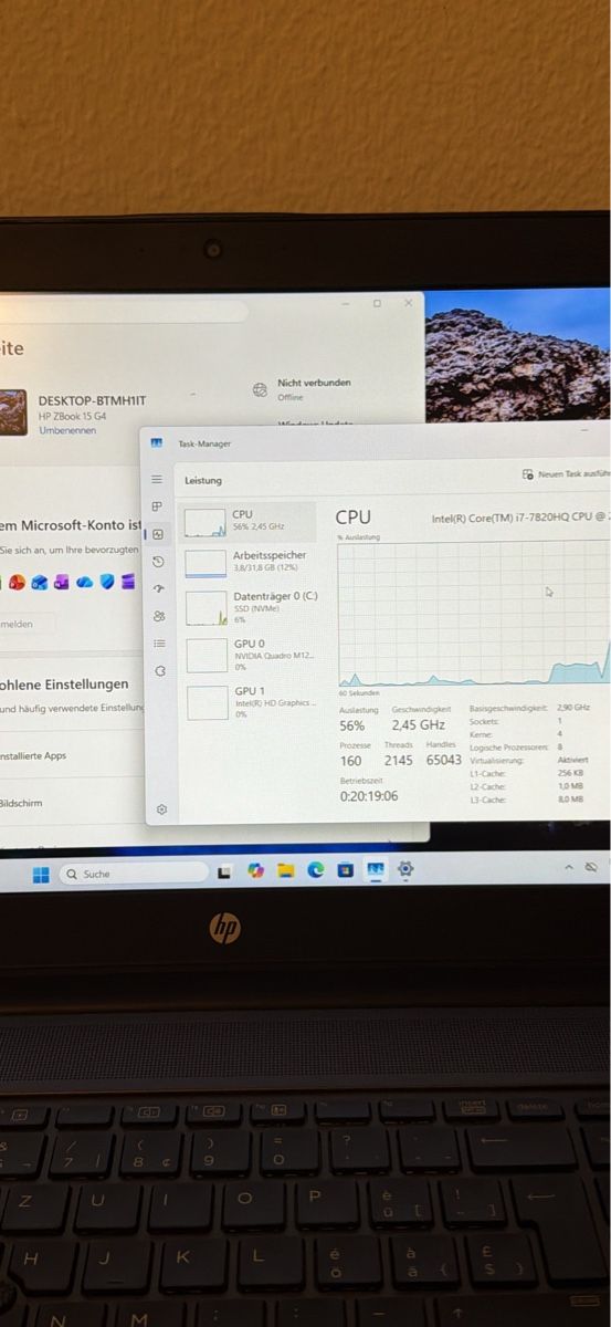Hewlett Packard Notebook: Hp Zbook G4 Core i7 Laptop – Usato da Dällikon venduto da YOTECH 2