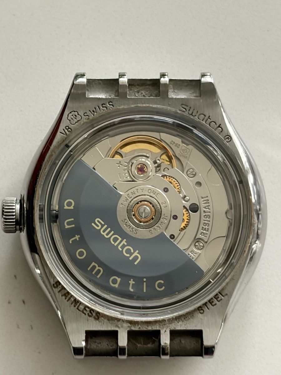 Swatch Orologi: Swatch irony automatic Grey Sky (YAS406) – Usato da Vevey venduto da Eiden77 7