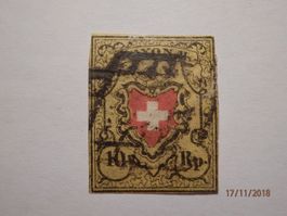 ZNr.16II, Rayon II, ungeprüft, signiert.