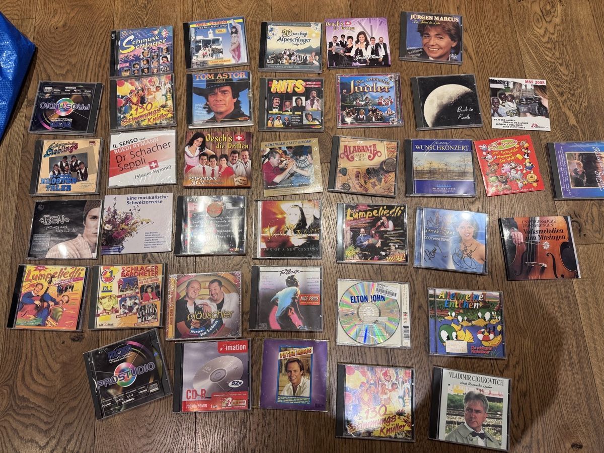 CDs: CD Sammlung Schlager etc – Gebraucht aus Niederbüren von Oetschli