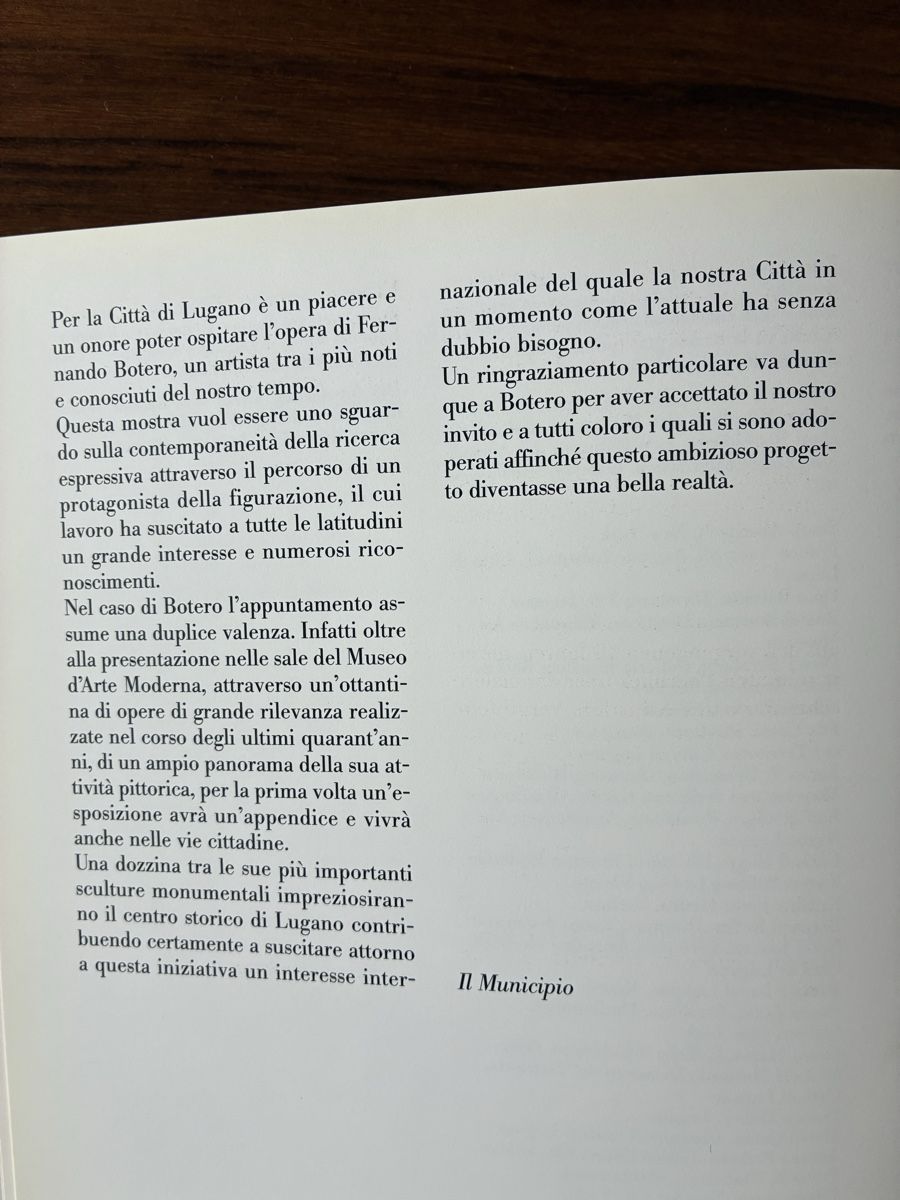 Libri: Bildband zu Fernando Botero – Usato da Zürich venduto da Sylvie0011 4