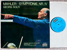 Mahler Symphonie Nr. IV Solti - CH DECCA LP🛀TOP ZUSTAND