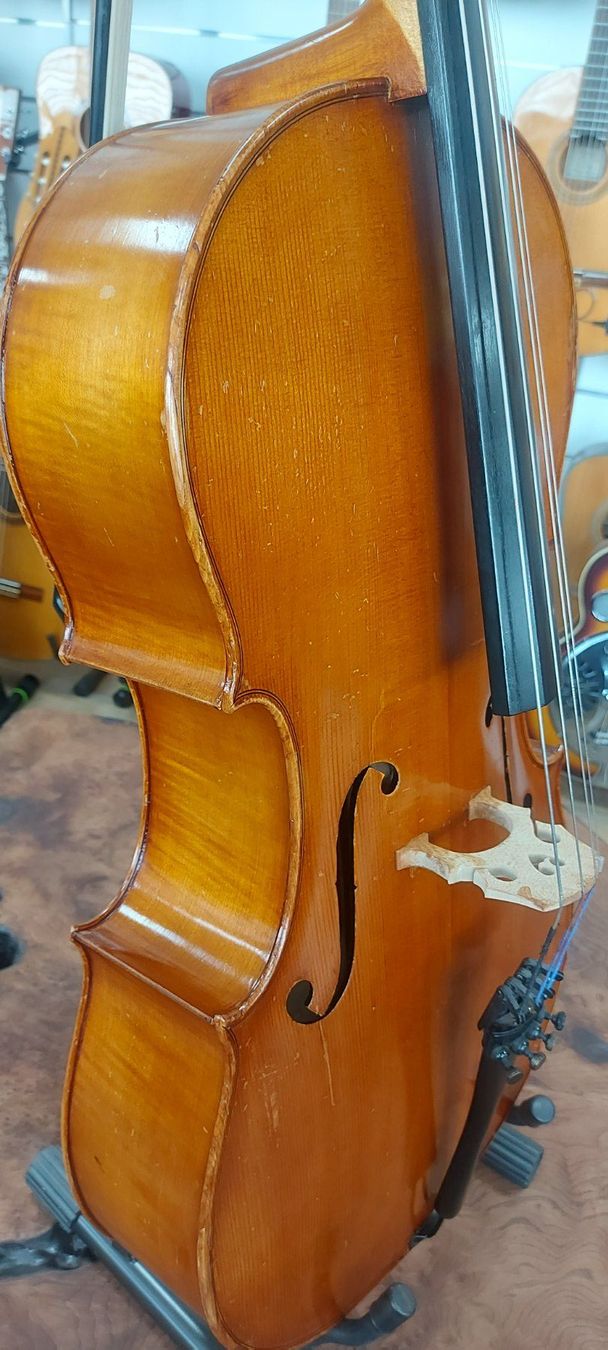 Strumenti musicali: 3/4 Cello  Made in Germany inkl.bogen – Usato da Glattbrugg venduto da Swissmusik 3