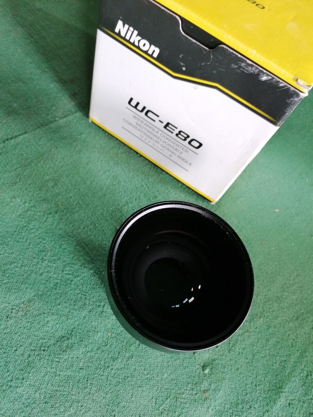 Convertitori: Nikon WC-E80 Weitwinkel Konverter mit UR-E8 Adapter! – Usato da Rovio venduto da maxmac 2
