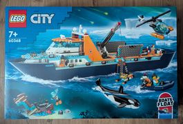 LEGO City 60368 Arctic Explorer Ship NEU/NEUF