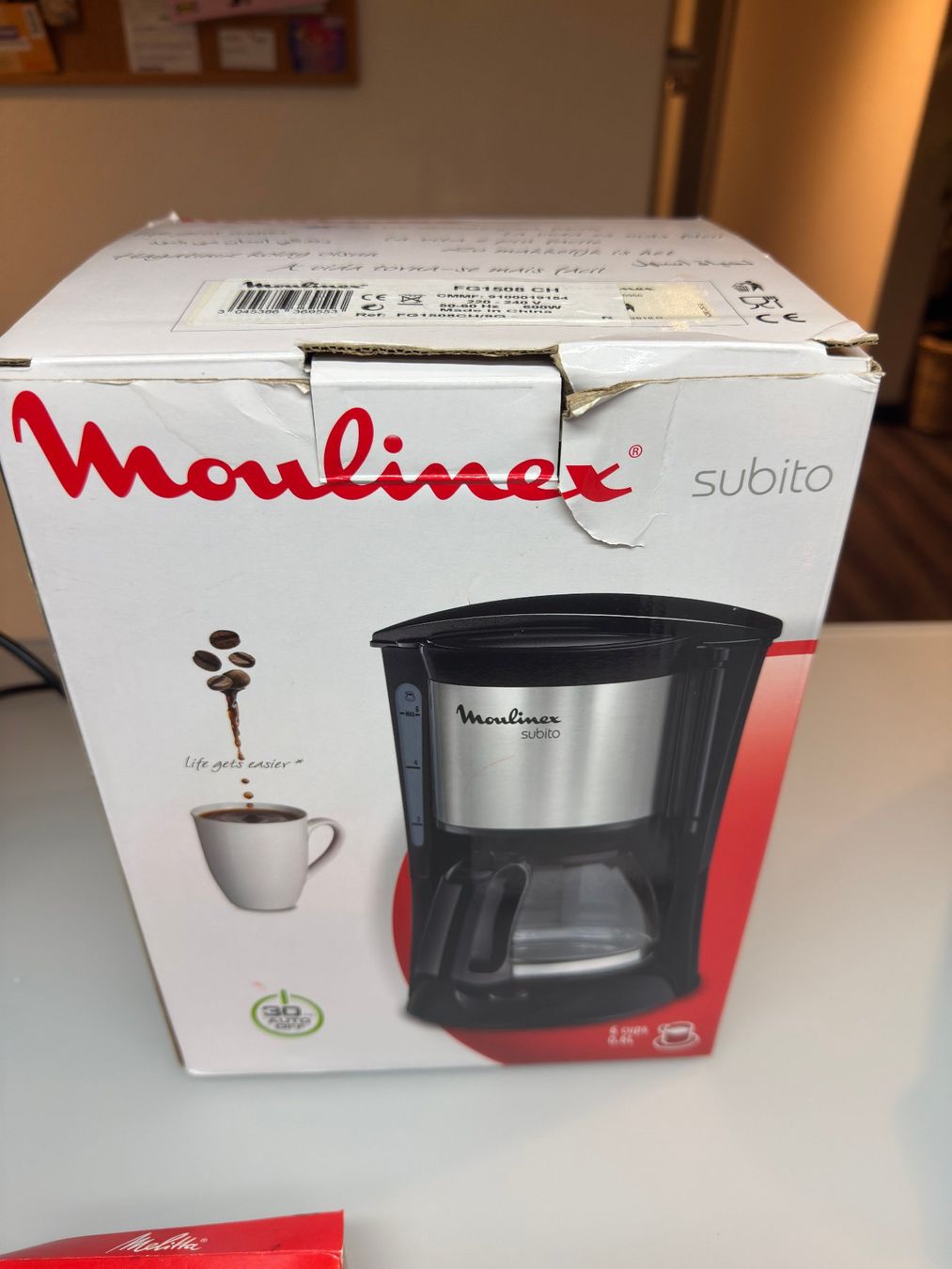 Moulinex Macchine per caffè & Macchine per espresso: Machine à café Moulinex Subito - ensemble – Nuovo (secondo la descrizione) da Boécourt venduto da lou_x9vd 3