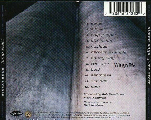 CD: Simon Says - Jump Start   (1999) – Usato da Horn venduto da Wings0 1