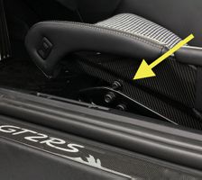 Porsche OEM Carbon LWBucket Seats into Racing Driver mode