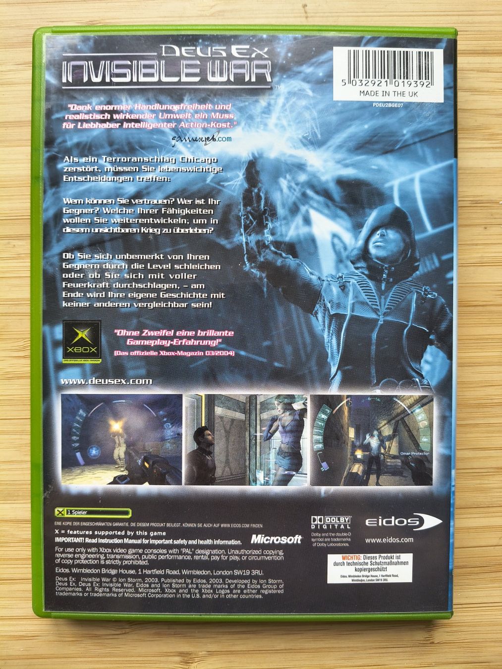 Giochi: Deus Ex: Invisible War (XBox) – Usato da Riedholz venduto da ste_96cd 1