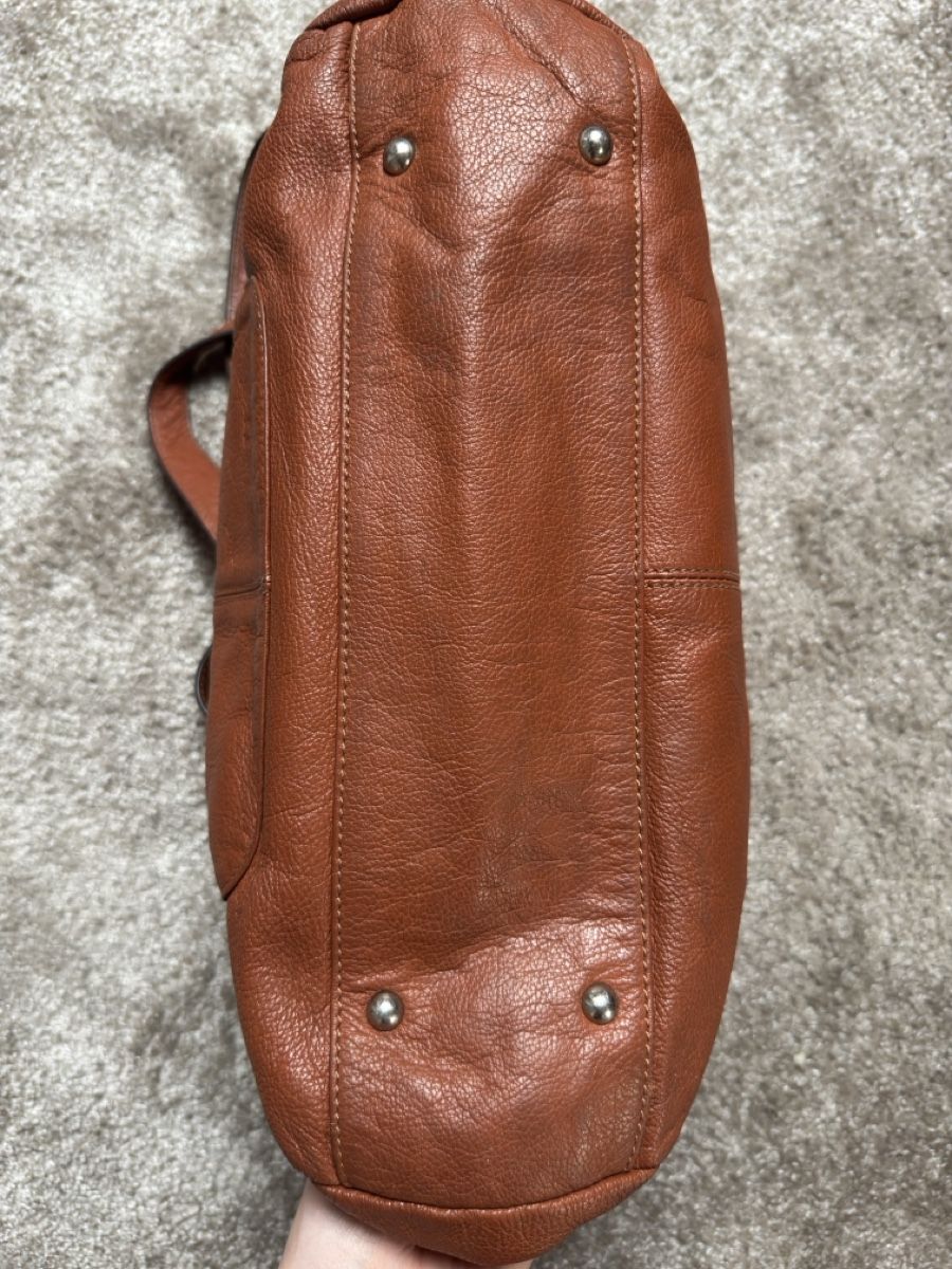 Borse da donna: Sac en cuir Hexagona marron  – Usato da Vuippens venduto da Anna_as 3