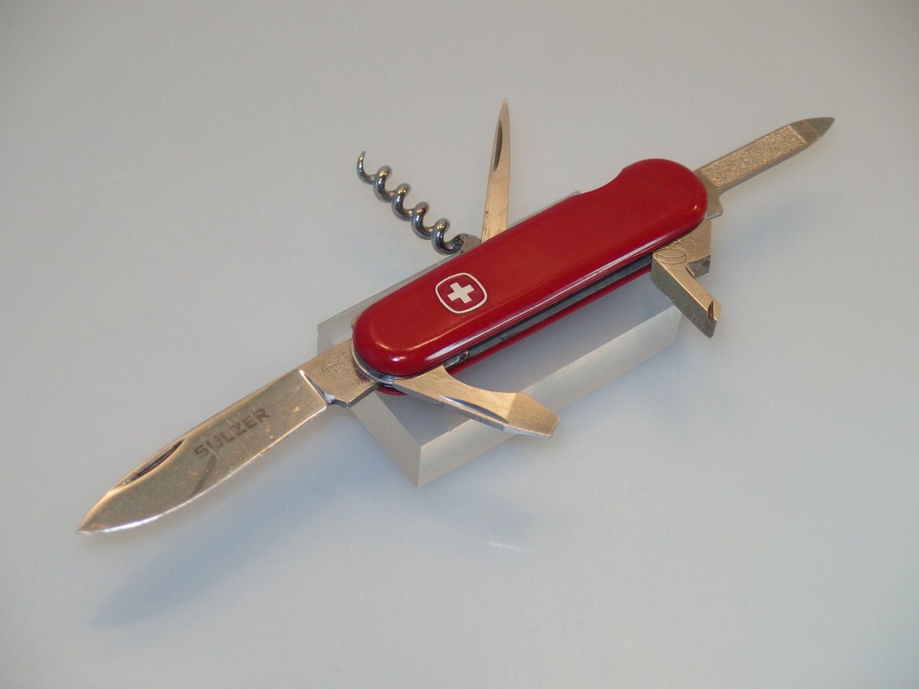 Armi bianche: Taschenmesser Wenger mit Sulzer Logo – Usato da Gwatt (Thun) venduto da Nocturnal_99 6