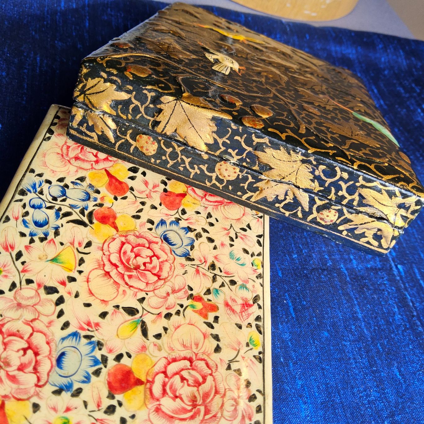 Altro in Decorazioni & Accessori: 2 handbemalte indische Schachteln Box – Usato da Zürich venduto da helsan 8