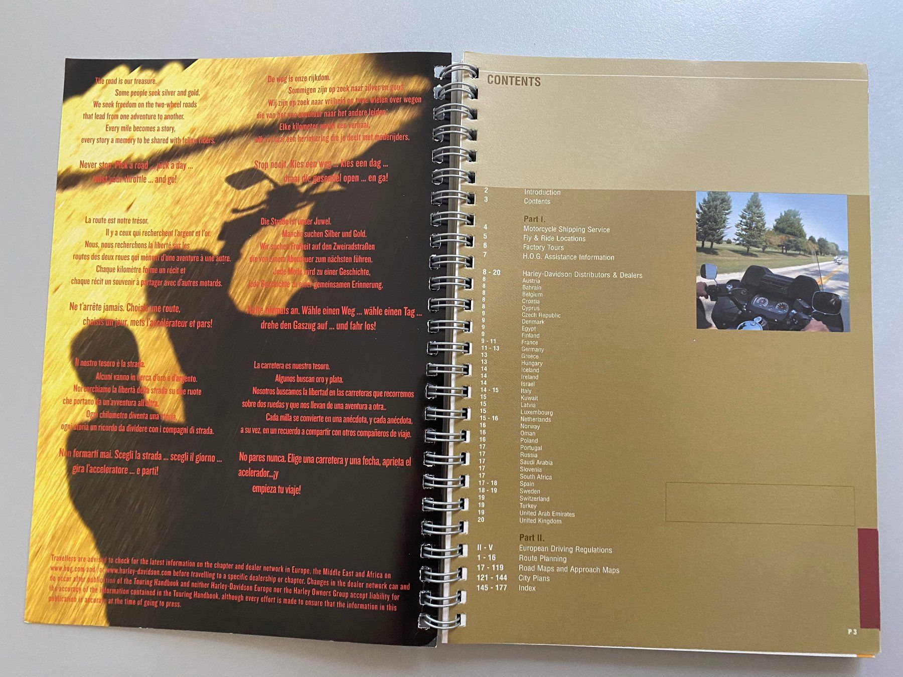 Riviste & Magazine: Harley Davidson Owner Group Touring Handbook 2005 – Usato da Langwiesen venduto da Restposten-24 1