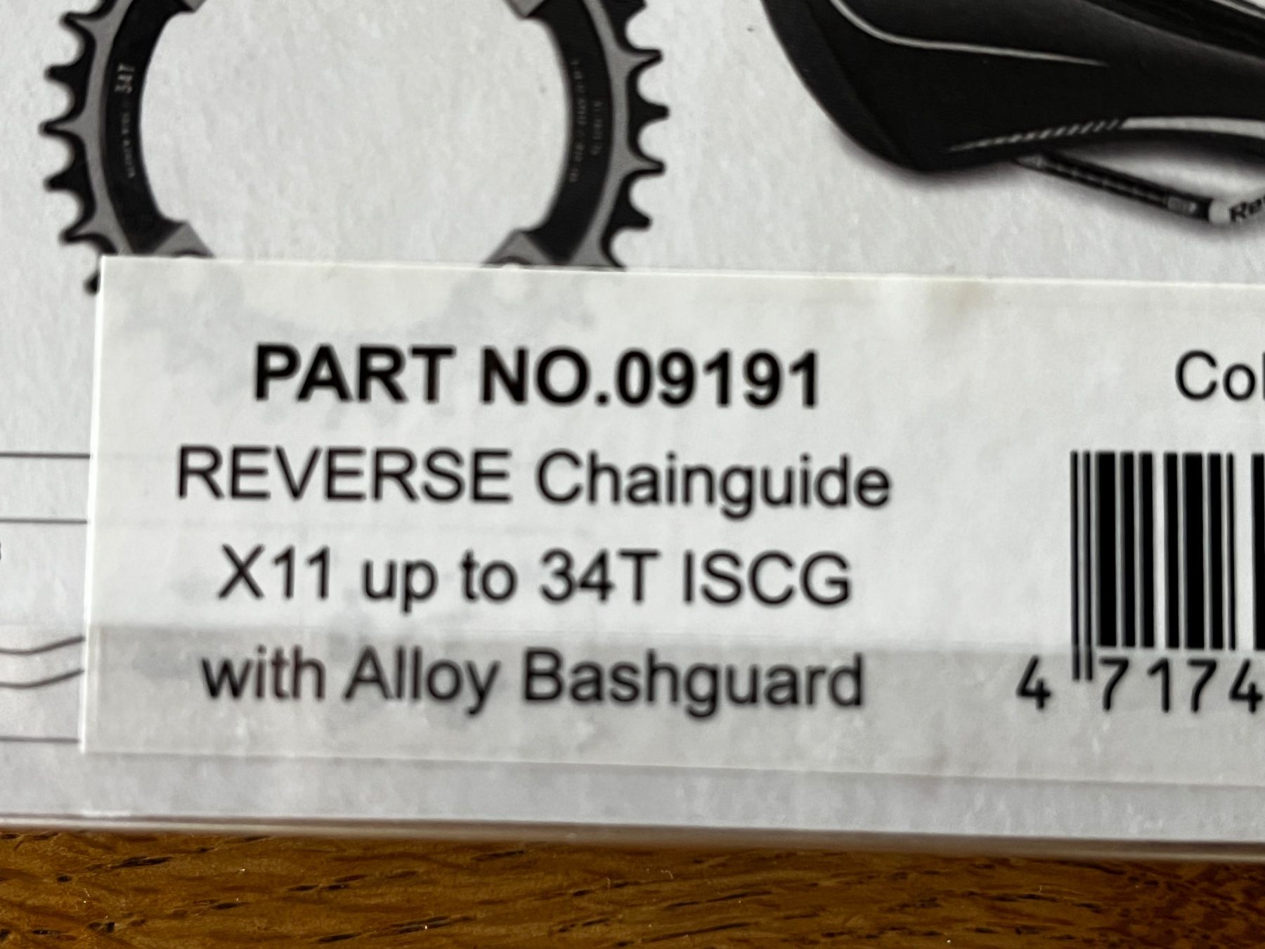 Ersatzteile: Reverse X11 Chainguard / Bashguard – Neu und originalverpackt aus Hombrechtikon von rpajarol 1