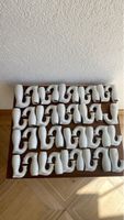 37 antike weisse Pfeifenköpfe
