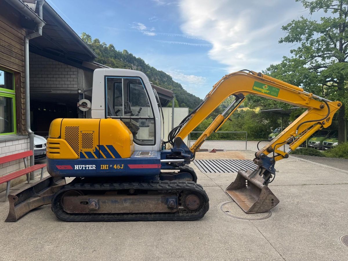 Excavateurs: Hutter IHI 45 J Bagger – D'occasion à Aesch BL par strawberry.