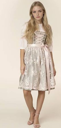 Krüger Dirndl mit Spitzenschürze Gr. 36
