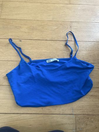 Zara Top, Grösse L, Königsblau, ideal für den Sommer!