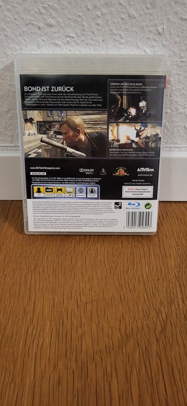 Sony Giochi: PS3 - 007 Ein Quantum Trost – Usato da Münsingen venduto da Heroism2010 1
