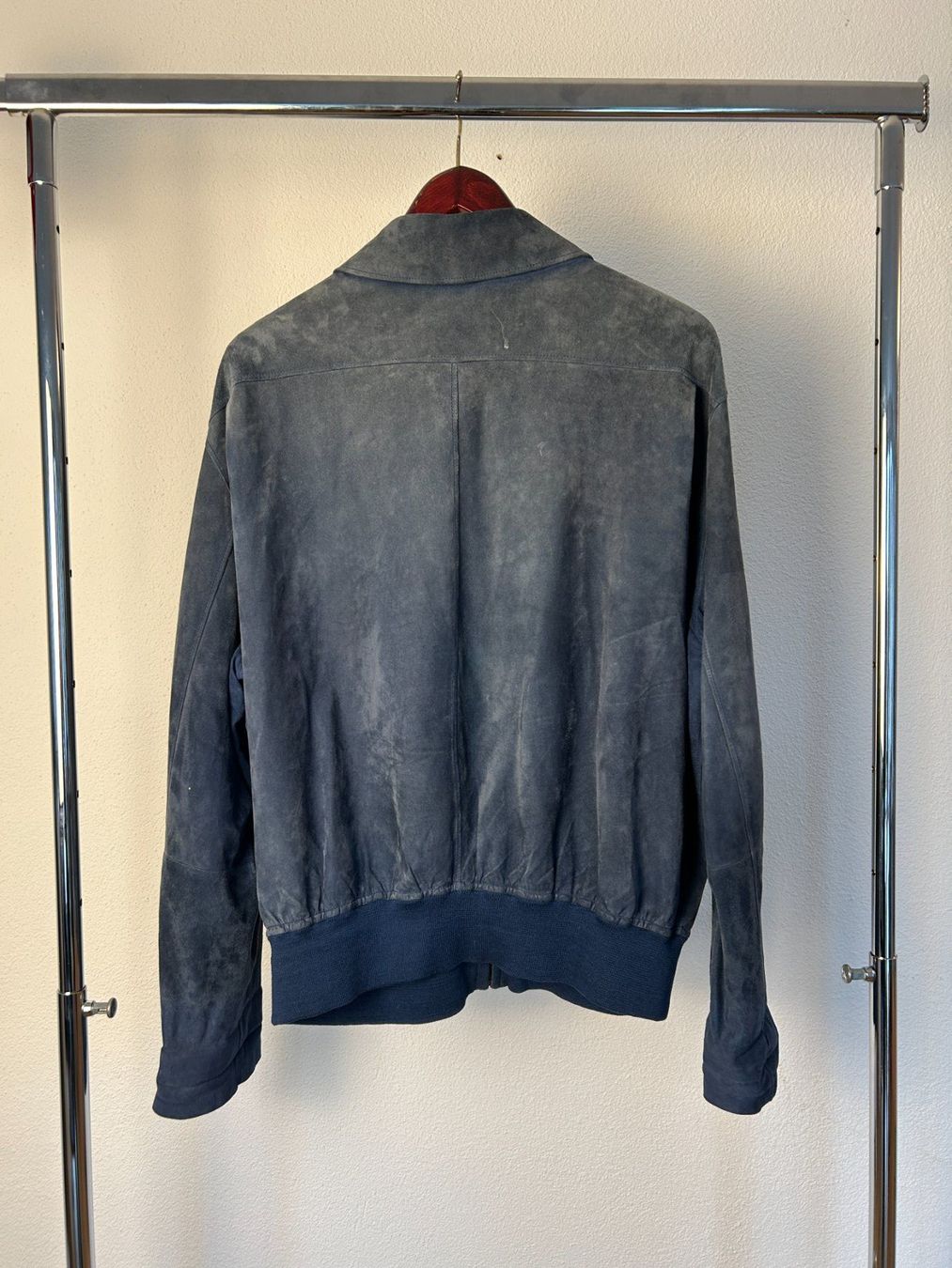 Hermès Jacken: Hermes Navy Blue Goat Suede Leather Jacket – Gebraucht aus Bern von kurtikobolt74 1