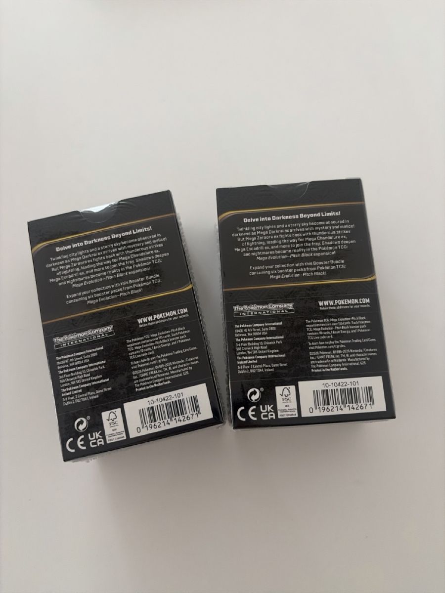 Pokémon Sammelbilder & Trading cards: Pokemon Mega Evolution Pitch Black Booster Bundle  🇬🇧 – Neu (gemäss Beschreibung) aus Galgenen von Miachelle 3